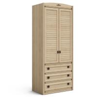 Шкаф с ящиками Атлантида рейка (дуб Ривьера)