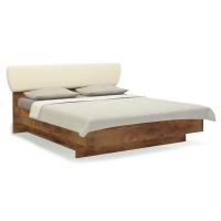 Кровать 160х200 с ящиком для белья Solo (таксония/экокожа ваниль)