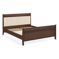 Кровать двуспальная 160x200 Vittoria (Noce/Romantica07)