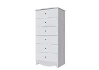 МС "АКВАРЕЛЬ 1 " Комод (Ясень анкор светлый/ белая матовая)