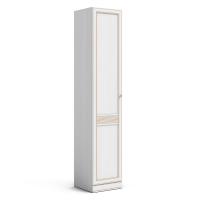 Неглубокий шкаф-пенал Верди (дуб Белуна) левый