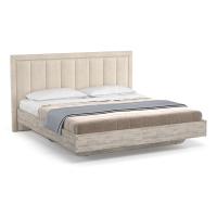 Двуспальная кровать180х200 Napoli-2 (Крафт серый)