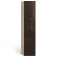 Шкаф-колонка переходной Solo (сонома/коричневый) левый