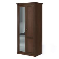 Двухдверный шкаф Vittoria с зеркалом (Noce) левый