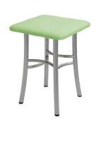 Табурет "Классик-2" хром (Рустика Лайм)