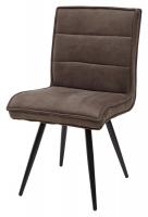 Стул SYLVIE MF-08  темный серо-коричневый, микрофибра MF-08 М-City