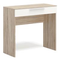Стол туалетный Solo (дуб Сонома/белый глянец)