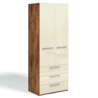 Шкаф с ящиками для белья Solo (таксония/глянец ваниль)
