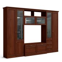 Стенка в гостиную Верди (орех Леванте)