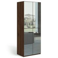 Шкаф двухдверный с зеркалами Solo (орех Каламбия)