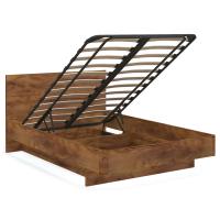 Кровать двуспальная Solo 140х200 под подушку тип 04 (таксония)