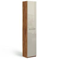 Узкий шкаф-пенал Соло (таксония/мокко)