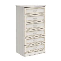 Комод 6 ящиков Верди (Белуна)