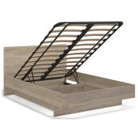 Кровать двуспальная Соло 180х200 под тип подушки 01 и 03 (Сонома)