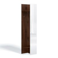 Шкаф для верхней одежды Solo (орех Коламбия/белый)