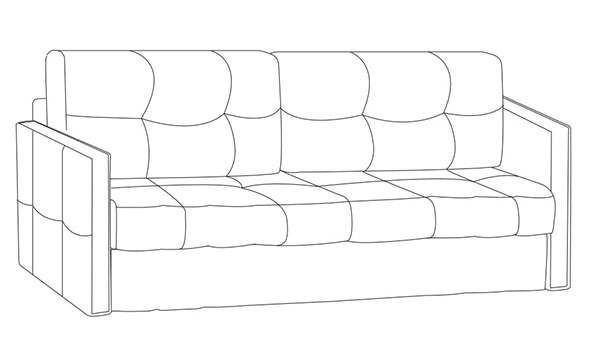 ПРЯМОЙ ДИВАН МАНХЭТТЕН