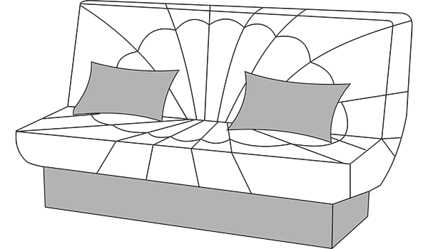 ПРЯМОЙ ДИВАН БАККАРА