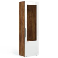 Шкаф витрина Solo (таксония/белый) правый