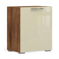 Тумба в гостиную Solo с дверцей (Таксония/глянец ваниль)