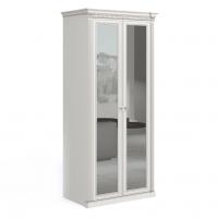 Двухдверный шкаф Vittoria Bianca Silver