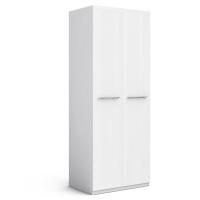 Распашной шкаф Solo (белый матовый/глянец)