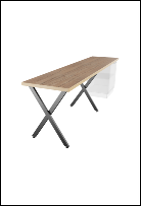 Стол (3000х860х570мм.Опора Х-обр.2шт."СТАНДАРТ")