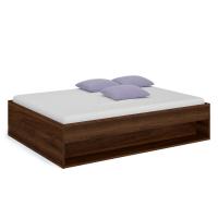 Кровать-тахта с ящиком для белья 120х190 Solo (орех Коламбия)