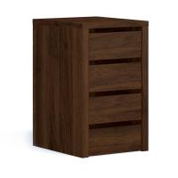 Вкладная тумба для узкого шкафа Solo (орех Коламбия)