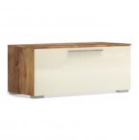 Тумба для обуви с откидной дверцей Solo (таксония/ваниль)