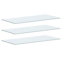 Комплект полок стеклянных 3 шт. для шкафа