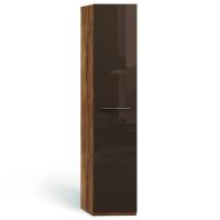 Шкаф-колонка переходной Solo (таксония/коричневый) левый