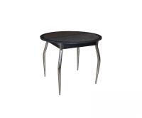 Стол Сольди круг кожа