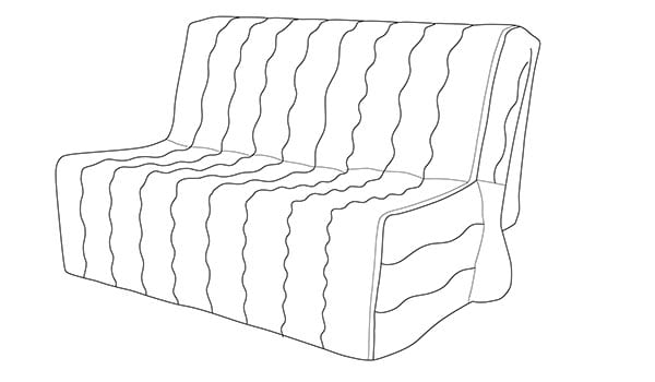 ПРЯМОЙ ДИВАН БЕРГЕН