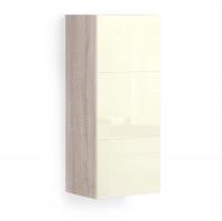 Навесной шкаф в гостиную Solo Quadro (сонома/ваниль)