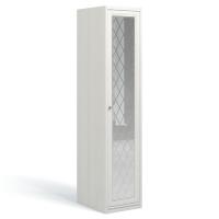 Шкаф однодверный  с зеркалом с гравировкой