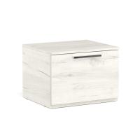 Тумба с 1 ящиком Napoli (дуб Крафт белый)