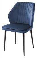 Стул SEATTLE-V СИНИЙ #29, велюр / черный каркас М-City