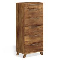 Высокий комод Соло на опорах (тис Таксония)