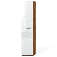 Шкаф-колонка переходной Solo (таксония/белый) правый