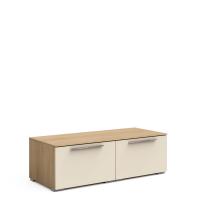 Тумба в гостиную Solo 2 ящика (Ривьера/ваниль)