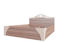 "Лагуна 5" Кровать двойная (№2 универсальная без матраца (1,6*2,0) (Ясень Шимо темн/Ясень Шимо
                светл)
