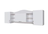 МС Акварель 1 (Полка навесная) (Ясень анкор светлый/ белая матовая)