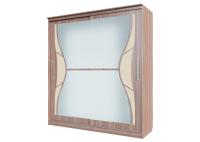 Шкаф-купе №16 (2.0м) (ясень шимо темный)