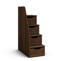 Лестница деревянная для 337.252/337.256 (орех Коламбия)