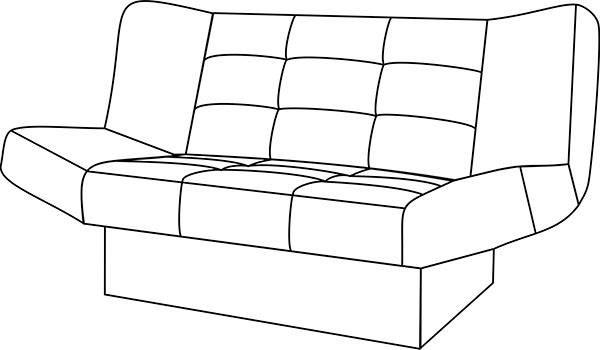 ПРЯМОЙ ДИВАН ДИЖОН