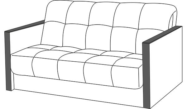 ПРЯМОЙ ДИВАН ЧИКАГО