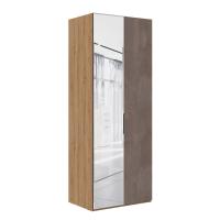 Шкаф для одежды Наполи (Дуб натуральный/бетон Dark)