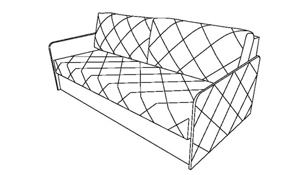ПРЯМОЙ ДИВАН ТУЛУЗА