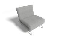 Кресло Смайл (Рогожка 06 (Серый))