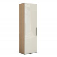 Шкаф-пенал в гостиную Solo (дуб Ривьера/ваниль)